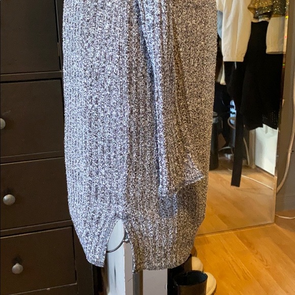 Wilfred Charcoal Turtleneck Dress - Picture 5 of 5